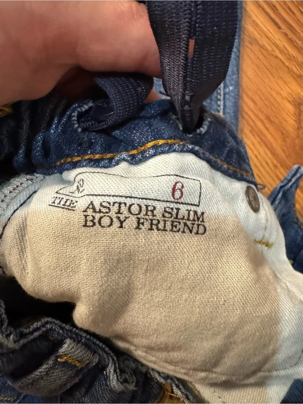 Polo by Ralph Lauren Blue Astor Slim Boyfriend Jeans Girls Size 6